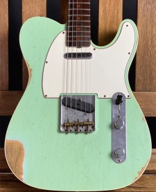 Fender Custom Shop Namm Ltd Edition 60s Telecaster Custom Relic Faded Aged Surf Green